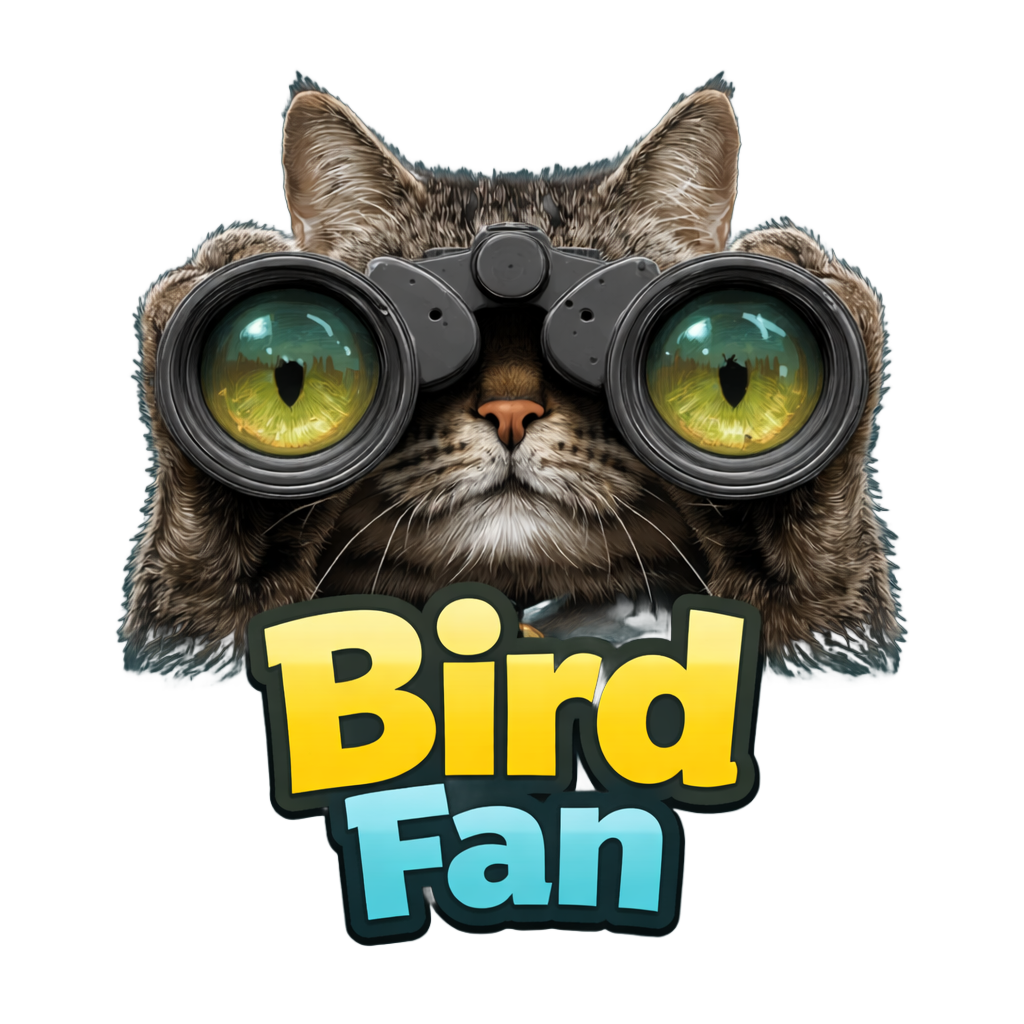 Bird Fan — a bird-watching cat